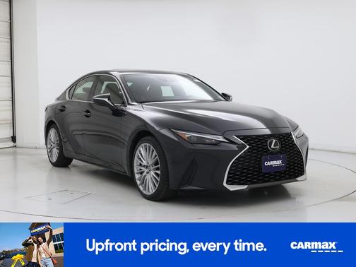 Black 2022 Lexus IS 300