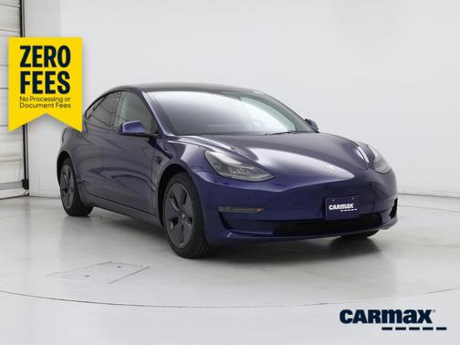 Blue 2023 Tesla Model 3