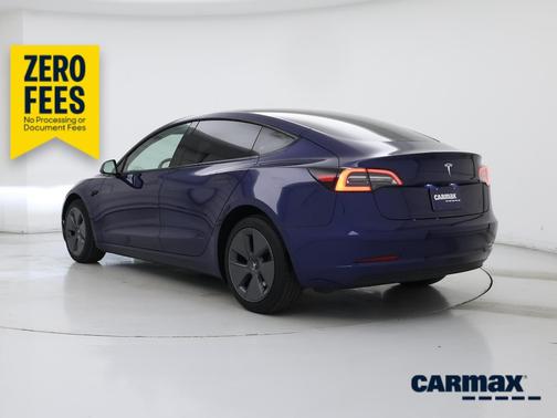 Blue 2023 Tesla Model 3