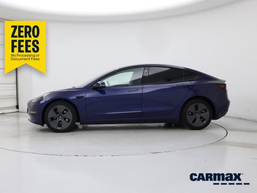 Blue 2023 Tesla Model 3