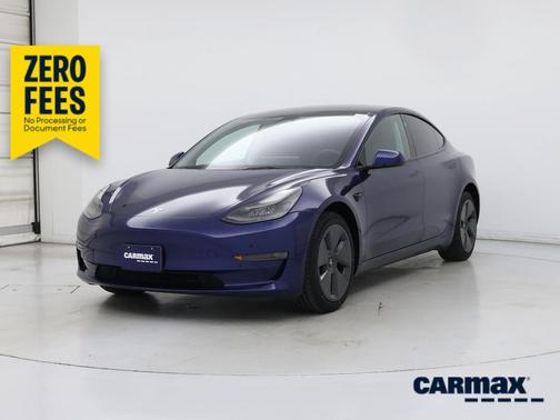 Blue 2023 Tesla Model 3