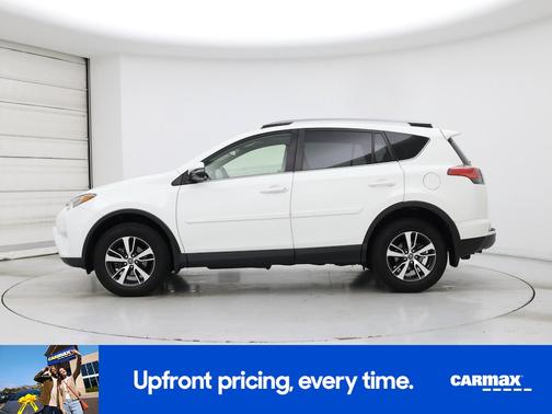 White 2018 Toyota RAV4 XLE