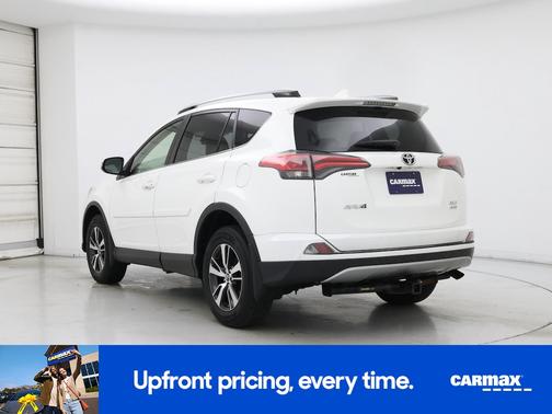 White 2018 Toyota RAV4 XLE