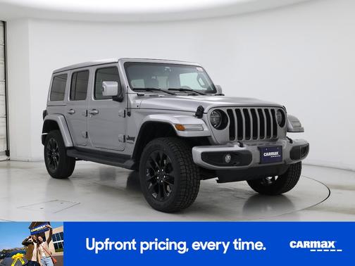 Silver 2021 Jeep Wrangler Unlimited Sahara High Altitude