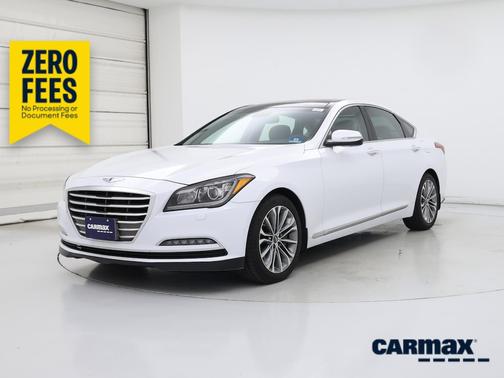 White 2016 Hyundai Genesis
