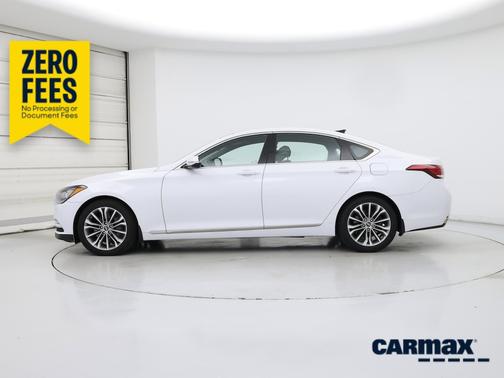 White 2016 Hyundai Genesis