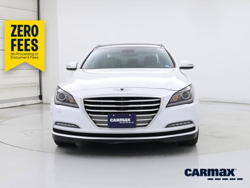 White 2016 Hyundai Genesis
