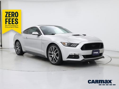 Silver 2017 Ford Mustang GT Premium
