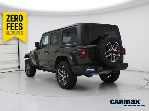 Green 2024 Jeep Wrangler 4xe Sport S