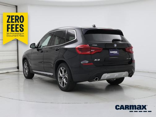Black 2020 BMW X3 XDrive30i