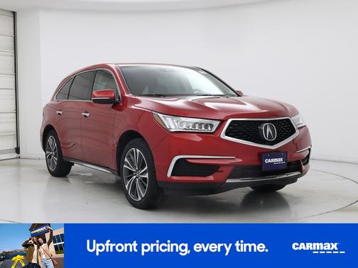 Red 2020 Acura MDX SH-AWD Technology