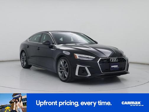 Black 2023 Audi A5 Sportback S-Line Premium Plus