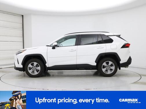 White 2023 Toyota RAV4 XLE