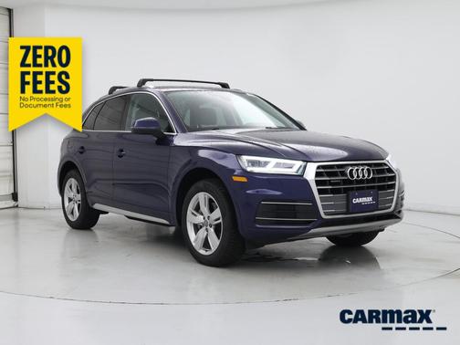 Blue 2019 Audi Q5 Premium Plus