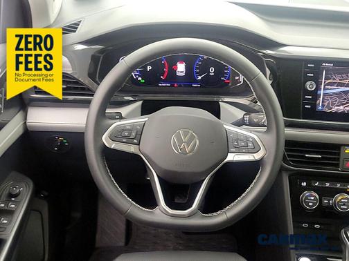 White 2022 Volkswagen Taos SEL