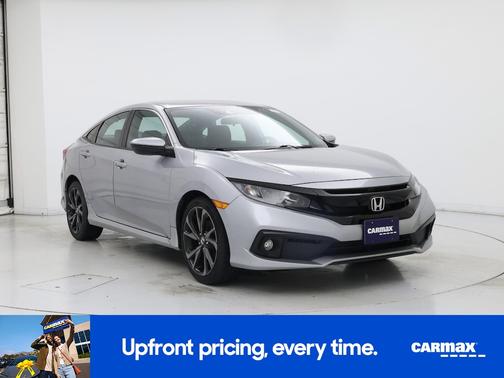 Silver 2019 Honda Civic Sport