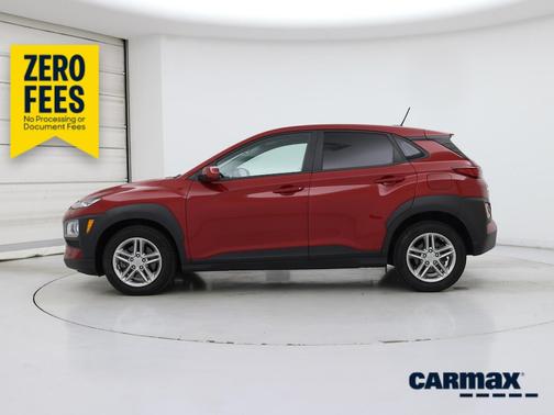 Red 2021 Hyundai KONA SE
