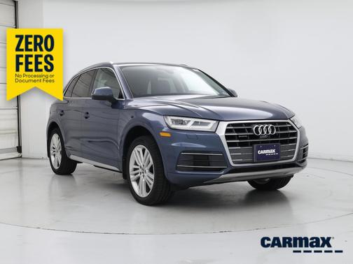 Blue 2018 Audi Q5 Prestige