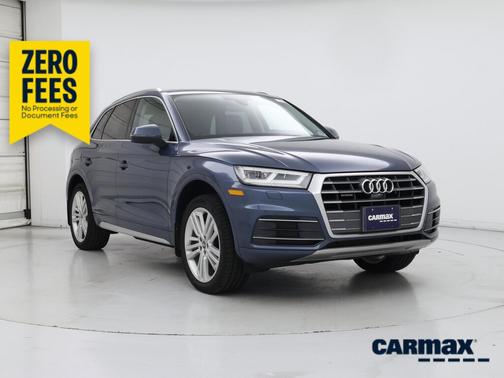 Blue 2018 Audi Q5 Prestige