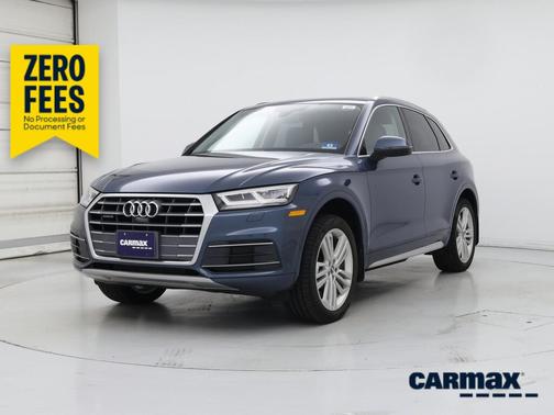 Blue 2018 Audi Q5 Prestige