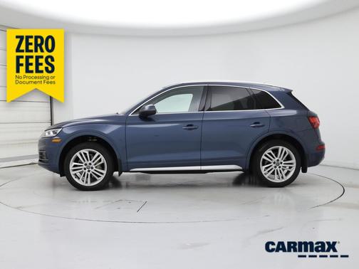 Blue 2018 Audi Q5 Prestige