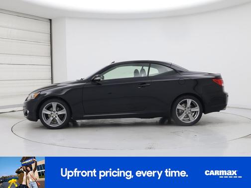 Black 2014 Lexus IS 250C