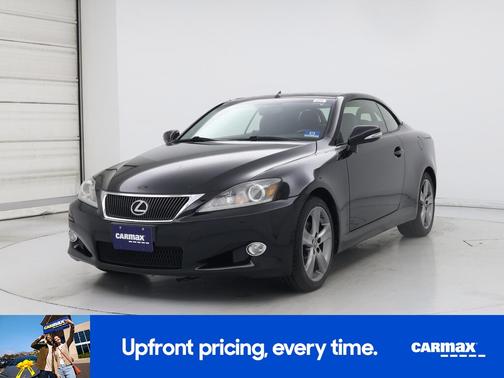 Black 2014 Lexus IS 250C