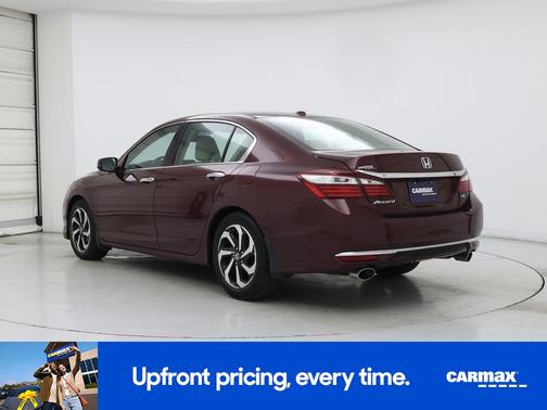 Burgundy 2017 Honda Accord EX-L