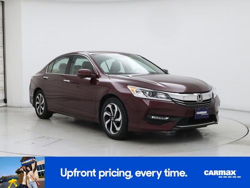Burgundy 2017 Honda Accord EX-L