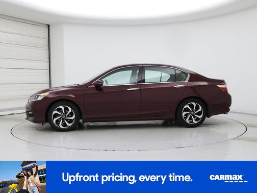 Burgundy 2017 Honda Accord EX-L