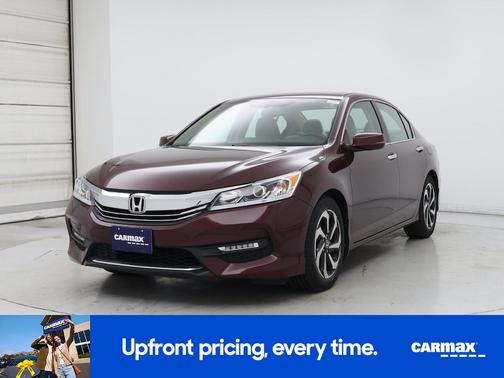 Burgundy 2017 Honda Accord EX-L