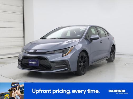 Blue 2020 Toyota Corolla SE