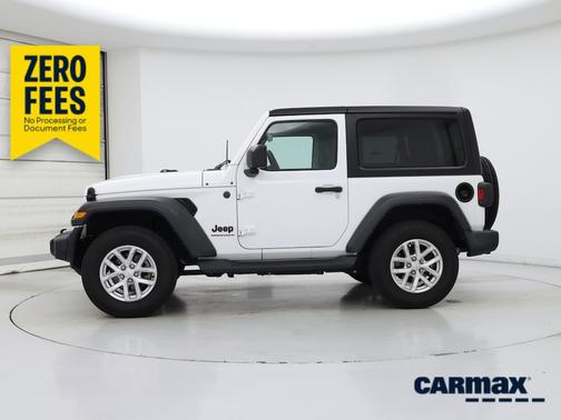 White 2023 Jeep Wrangler Sport S