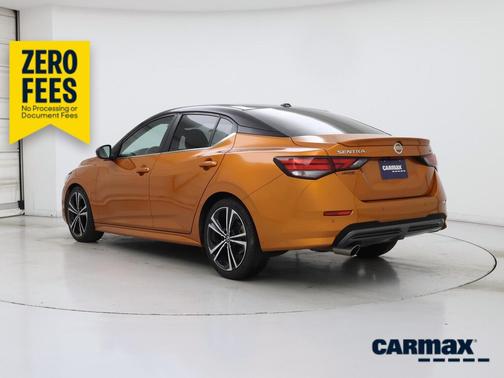 Orange 2020 Nissan Sentra SR