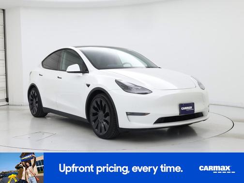 White 2022 Tesla Model Y Performance