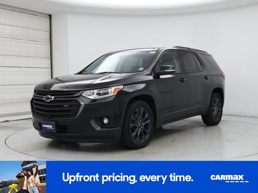 Burgundy 2021 Chevrolet Traverse LT Cloth
