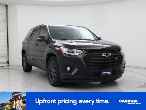 Burgundy 2021 Chevrolet Traverse LT Cloth