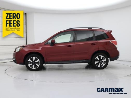 Burgundy 2017 Subaru Forester 2.5I Premium