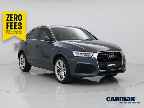 Blue 2018 Audi Q3 Premium Plus