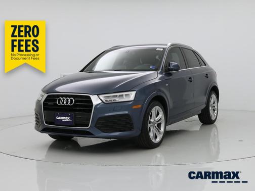 Blue 2018 Audi Q3 Premium Plus