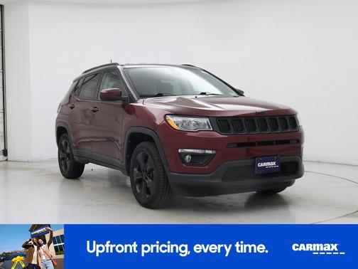 Red 2021 Jeep Compass Altitude