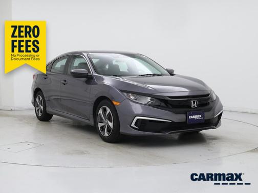 Gray 2020 Honda Civic LX