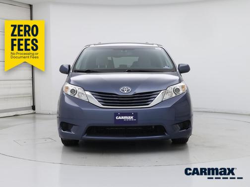 Blue 2015 Toyota Sienna LE