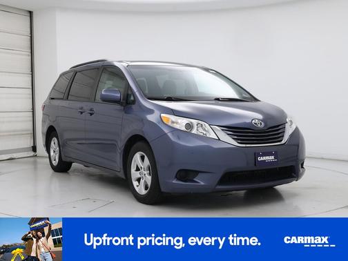 Blue 2015 Toyota Sienna LE