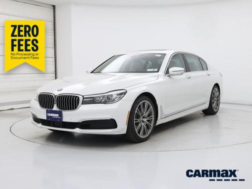 White 2019 BMW 740 I