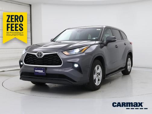 Gray 2021 Toyota Highlander LE