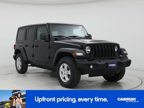 Black 2022 Jeep Wrangler Unlimited Sport S