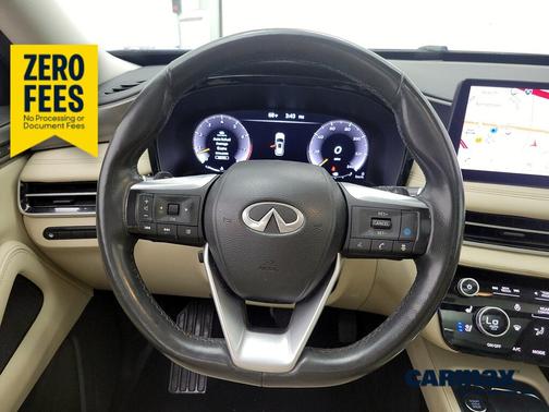 Blue 2023 INFINITI QX60 Luxe