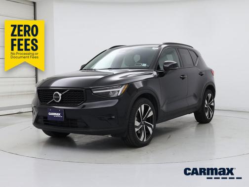 Black 2023 Volvo XC40 B5 Plus Bright Theme