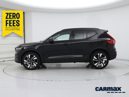 Black 2023 Volvo XC40 B5 Plus Bright Theme